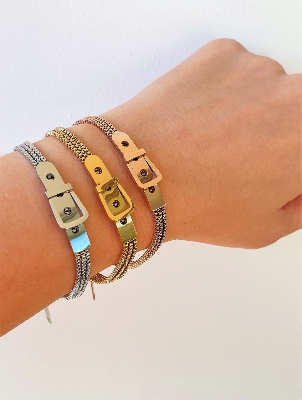 Çelik Kemer Bileklik