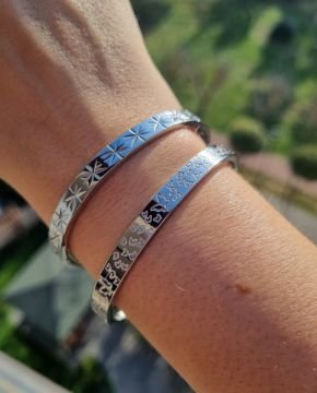 Çelik Kelebek Bilezik