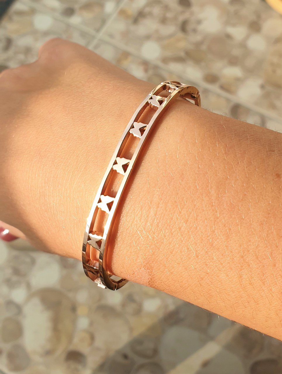 Çelik Çift Şerit Kelepçe Bileklik