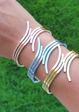 Şerit Çelik Bileklik