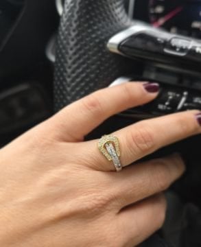 Çift Renk Kemer Yüzük