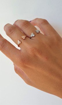 Zirkon Taşlı Yüzük