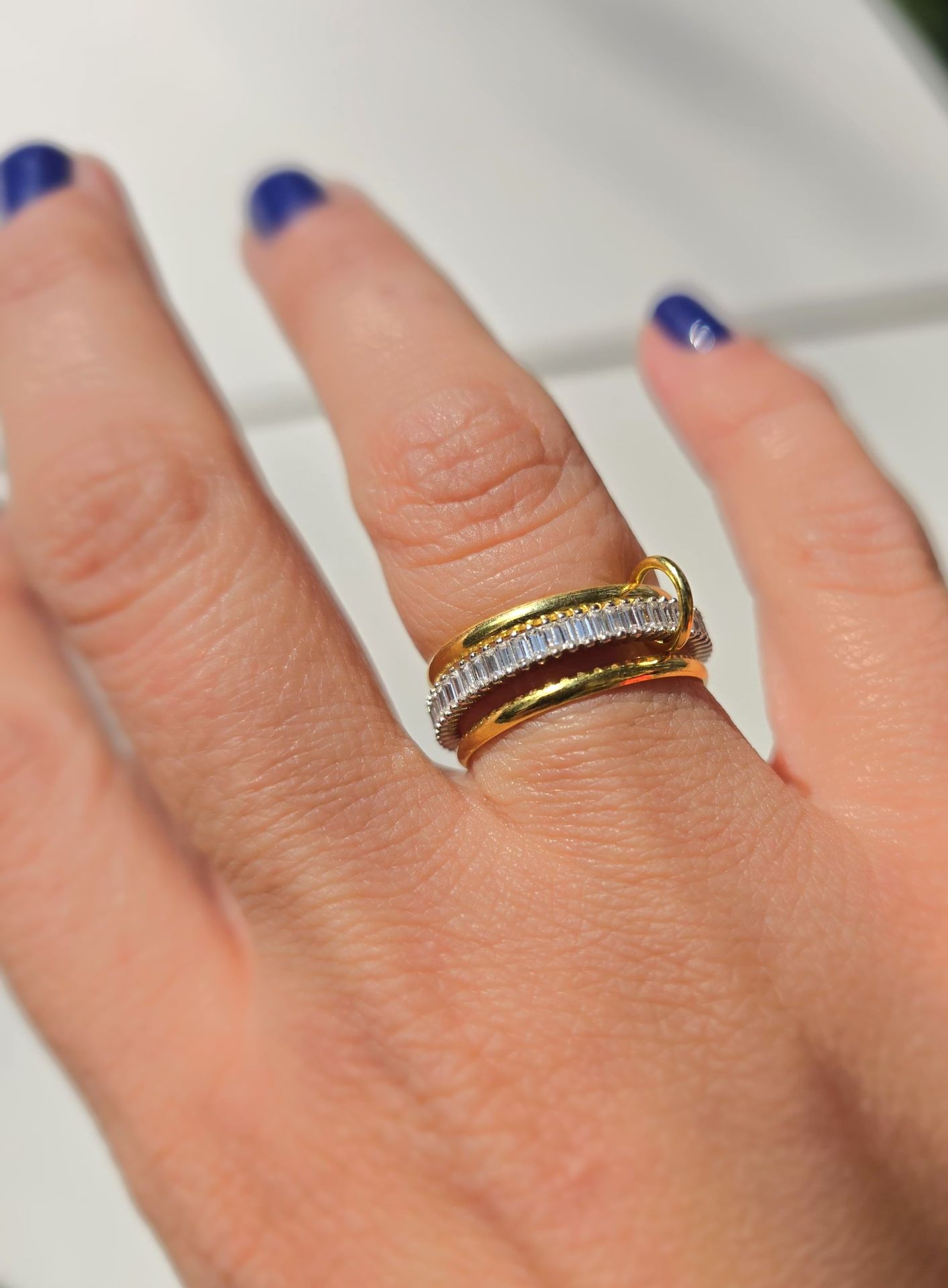 Üçlü Baget Yüzük