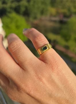 Yeşil Taşlı Yüzük