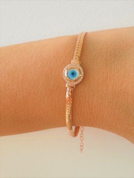 Hasır Göz Bileklik