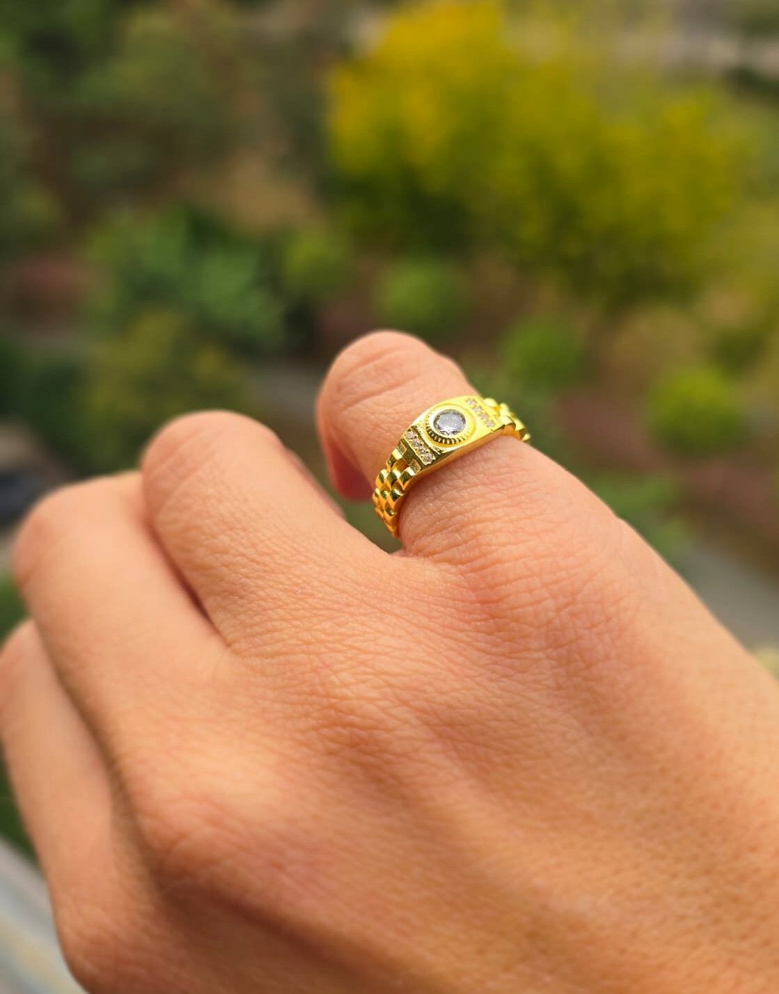 Kemer Taşlı Yüzük