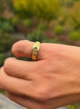 Kemer Taşlı Yüzük