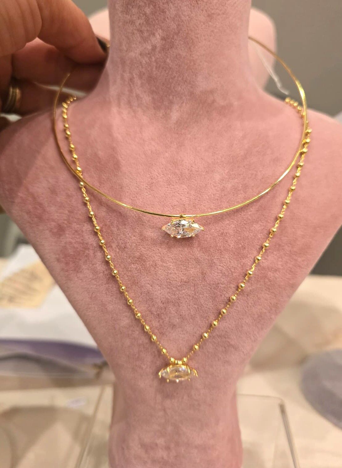 Badem Taş Choker