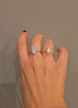 Badem Taşlı Yüzük
