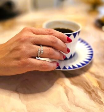 Taşlı Yılan Yüzük