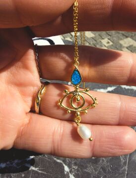 Seen Aura Göz Kolye