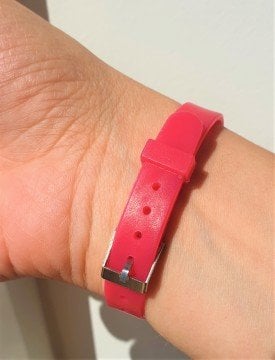 Silikon Kalp Bileklik