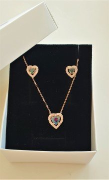 Mistik Topaz Zirkon Taş Set